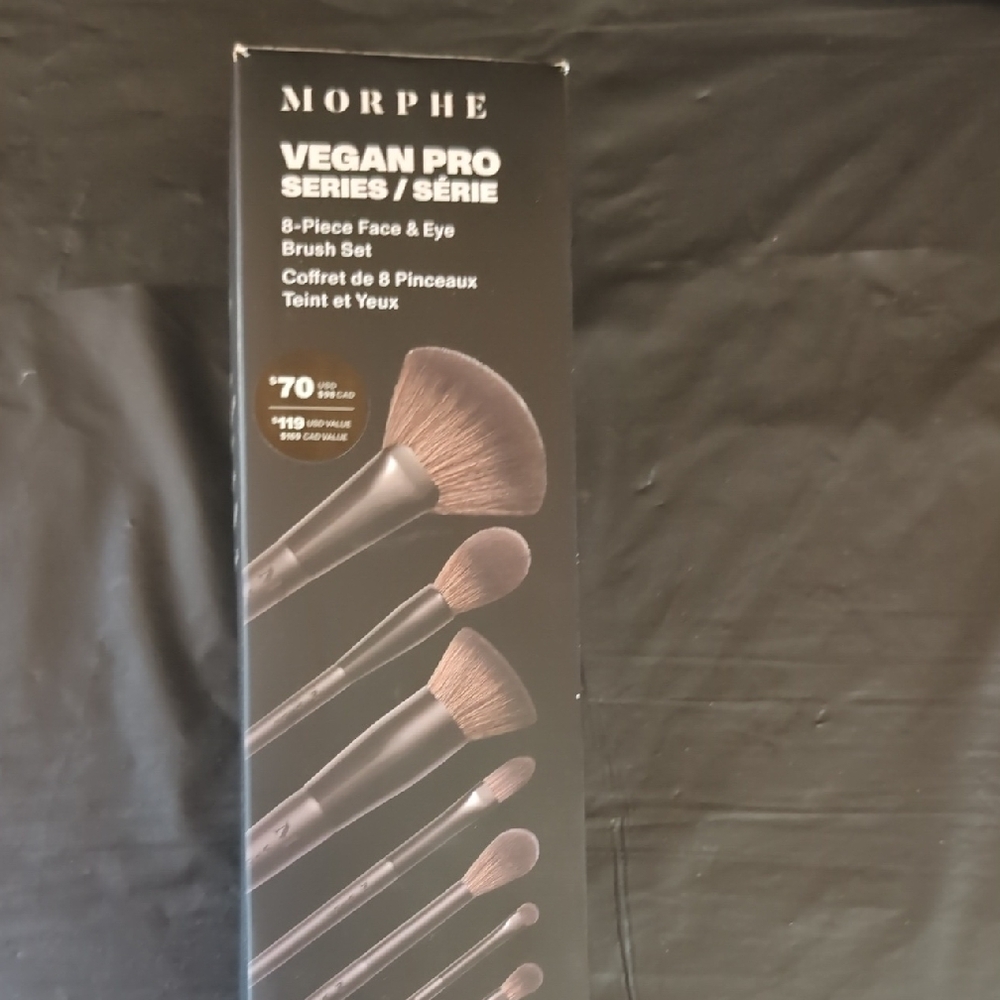 Morphe Vegan Pro Series Brush Set - Black